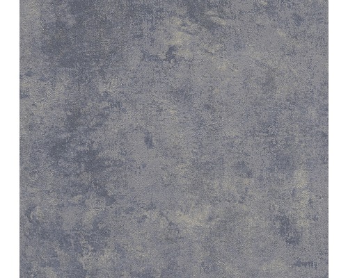 Papier peint intissé 37425-5 New Walls Uni Vintage bleu