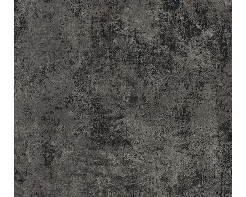 Papier peint intissé 37425-6 New Walls uni Vintage anthracite Papier peint avec structure d''enduit pour l''intérieur