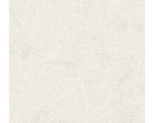 Papier peint intissé 37430-7 New Walls uni textile gris clair Papier peint texturé avec motif de tissu