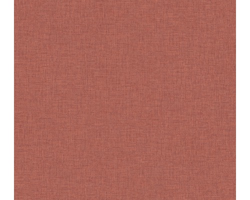 Papier peint intissé 37430-9 New Walls uni textile corail Papier peint textile à structure fine