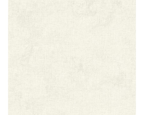 Papier peint intissé 37431-1 New Walls Uni textile crème Papier peint intissé clair avec structure de tissu
