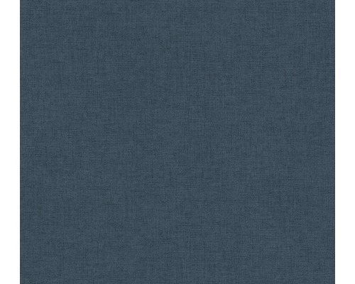 Papier peint intissé 37431-5 New Walls uni textile pétrole Surface textile pour projets de bricolage