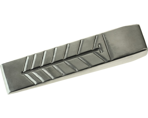 Spaltkeil aus Metall mit Pfeilmuster