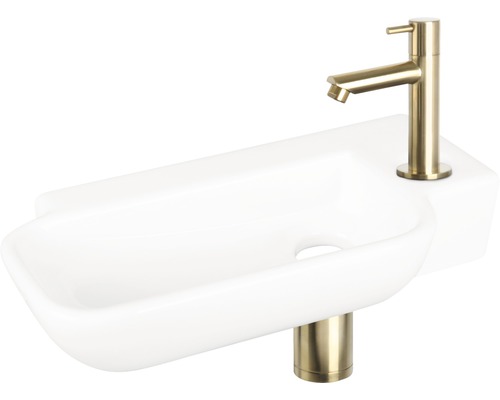 Waschbecken mit Armatur