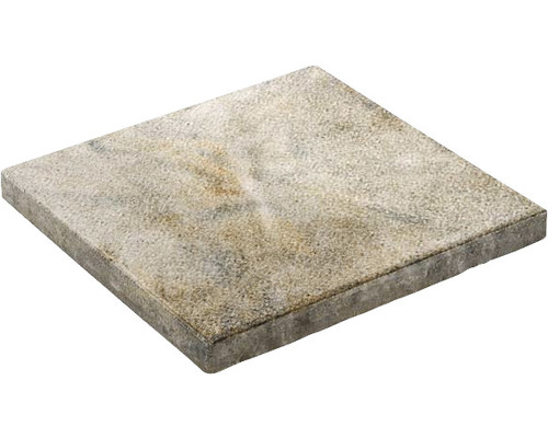Dalle de terrasse en béton iStone Basic calcaire coquillier 40x40x4 cm Dalle de trottoir carrée en béton