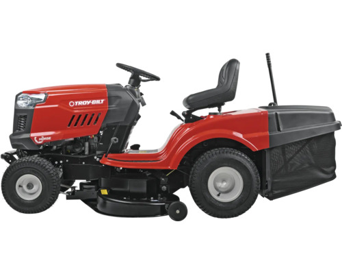 Tracteur de pelouse Troy-Bilt avec bac de ramassage