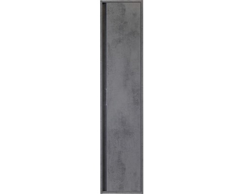 Hochschrank sanox Porto BxHxT 35x160x27 cm beton anthrazit