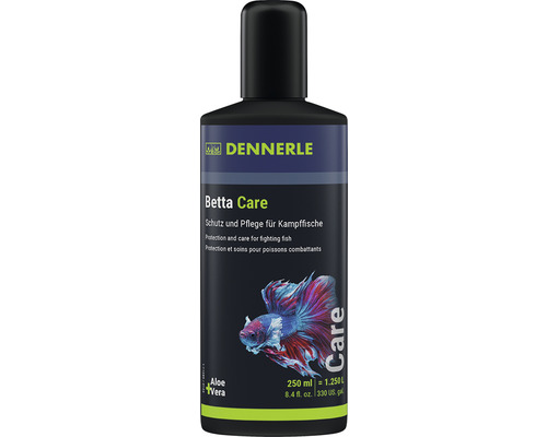 Dennerle Betta Care pour poissons combattants, flacon de 250 ml
