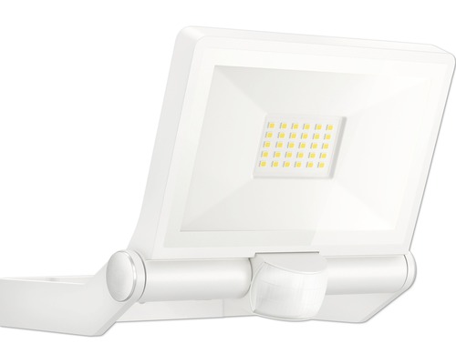 Steinel LED Sensor Wandstrahler 23,5W 2550 lm 3000 K warmweiss HxB 195x229 mm XLED ONE weiss