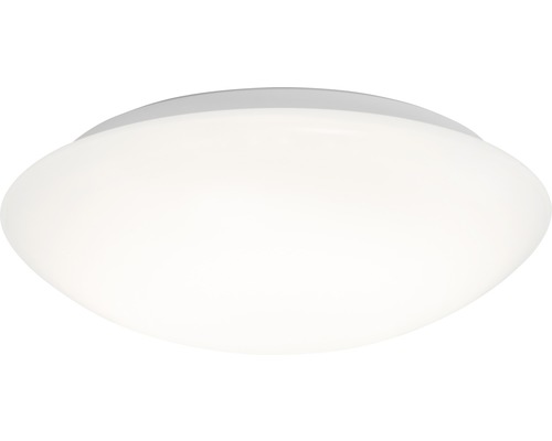 Plafonnier LED à capteur IP44 15W 1500 lm 4000 K Ø 27,8 cm blanc avec détecteur de mouvement capteur de lumière du jour Plafonnier rond pour intérieur
