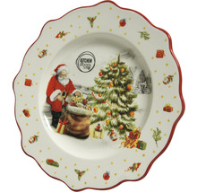 Assiette avec motif de Noël