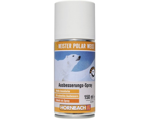 HORNBACH Meister Polarweiss Ausbesserungsspray weiss 150 ml