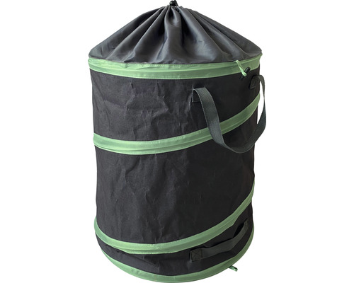 Sac à déchets de jardin avec poignées de transport et cordon de serrage