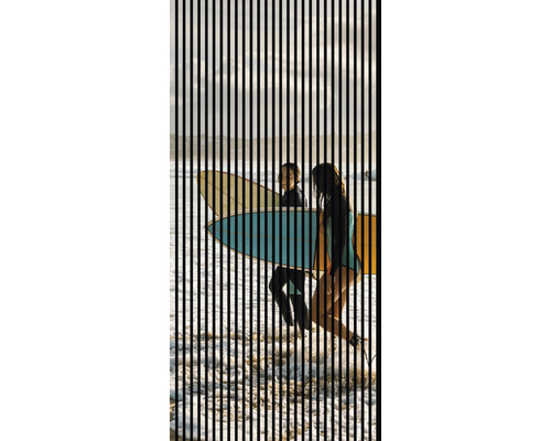 Panneau acoustique impression digitale Surf 1 19x1133x2400 mm Kit = 2 panneaux individuels