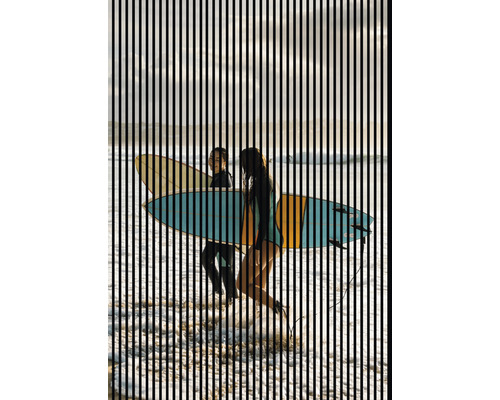 Panneau acoustique impression digitale Surf 1 19x1693x2400 mm Kit = 3 panneaux individuels