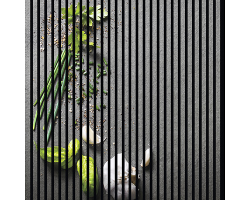 Panneau acoustique impression digitale Fines herbes 3 19x1133x1195 mm Kit = 2 panneaux individuels