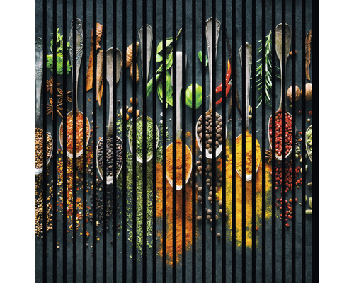 Akustikpaneel digital bedruckt Spice 1 19x1133x1195 mm Set = 2 Einzelpaneele Akustikpaneel digital bedruckt Spice 1 19x1133x1195 mm Set = 2 Einzelpaneele
