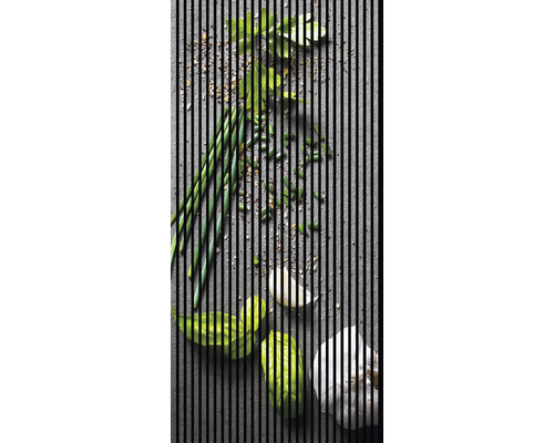 Panneau acoustique impression digitale Fines herbes 3 19x1133x2400 mm Kit = 2 panneaux individuels