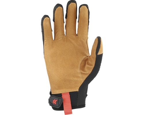 Arbeitshandschuh aus Leder mit Handgelenkzuglasche