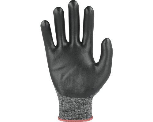 Gant de travail avec bordure tricotée