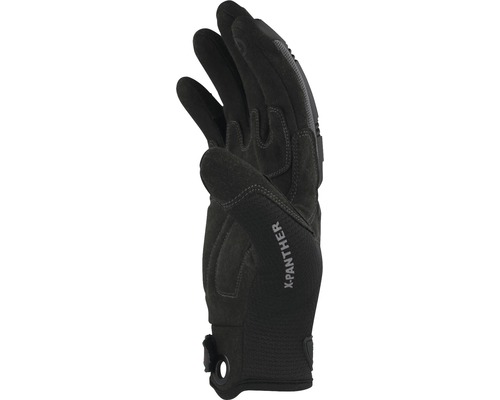 Gant de travail noir avec le logo X-Panther