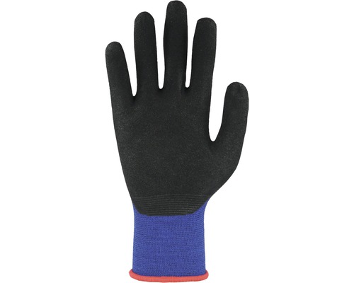 Gant de travail avec bordure tricotée