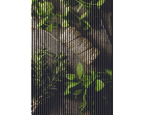Panneau acoustique à impression numérique Herbes 2 19x1693x2400 mm Set = 3 panneaux individuels