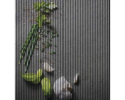 Panneau acoustique impression digitale Fines herbes 3 19x2253x2400 mm Kit = 4 panneaux individuels