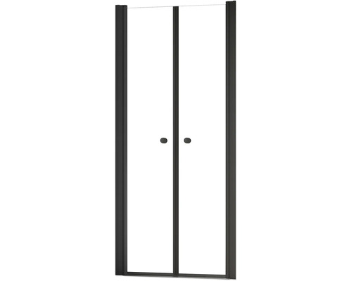 Paroi de douche avec deux portes pivotantes