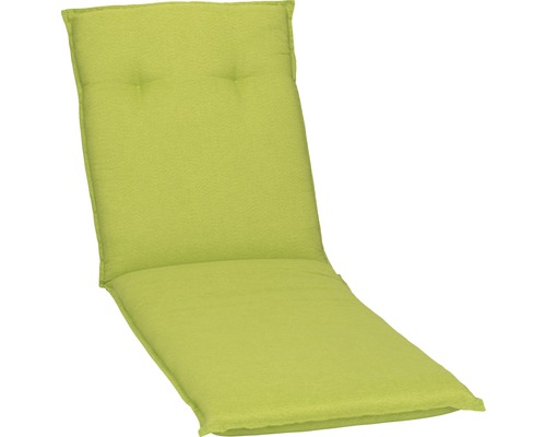 Coussin pour siège à dossier haut Toledo 80 x 58 cm coton-tissu mélangé vert
