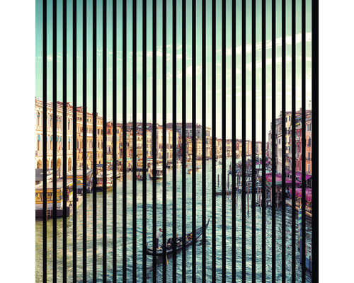 Panneau acoustique impression digitale Venise 1 19x1133x1195 mm Kit = 2 panneaux individuels