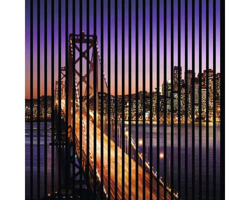 Panneau acoustique impression digitale San Francisco 1 19x1133x1195 mm Kit = 2 panneaux individuels