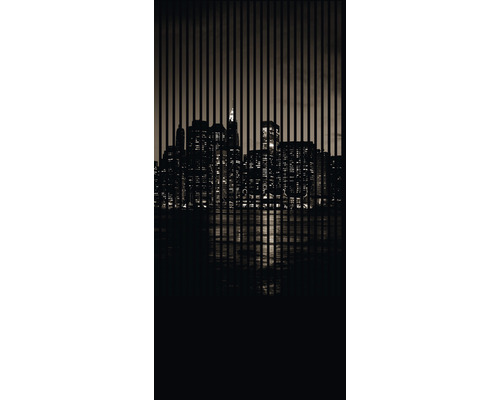 Panneau acoustique impression digitale New York 2 19x1133x2400 mm Kit = 2 panneaux individuels