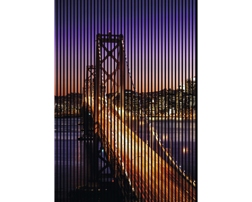 Akustikpaneel digital bedruckt San Francisco 1 19x1693x2400 mm Set = 3 Einzelpaneele