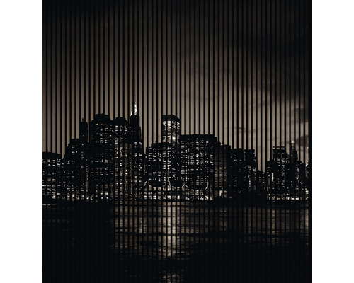 Panneau acoustique impression digitale New York 2 19x2253x2400 mm Kit = 4 panneaux individuels