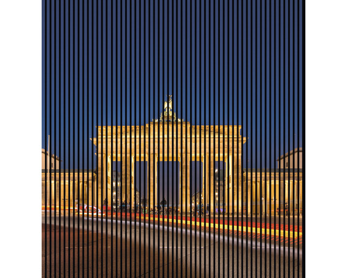Panneau acoustique à impression numérique Berlin 1 19x2253x2400 mm set = 4 panneaux individuels