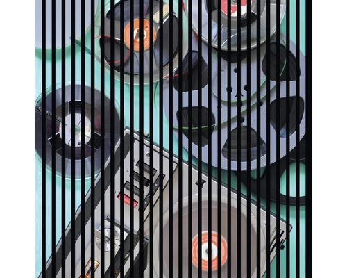 Panneau acoustique impression digitale Tape 2 19x1133x1195 mm Kit = 2 panneaux individuels
