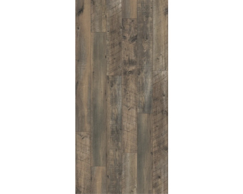 Revêtement de sol imitation bois avec structure en bois rustique