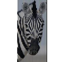 Imprimé zébré avec rayures verticales