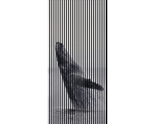 Panneau acoustique impression digitale Baleine 2 19x1133x2400 mm Kit = 2 panneaux individuels