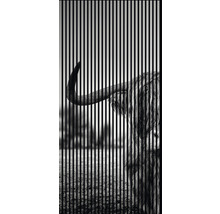 Store enrouleur décoratif avec motif d''un Highland écossais