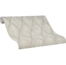 Rolle Tapete mit dreidimensionalem, geometrischem Muster