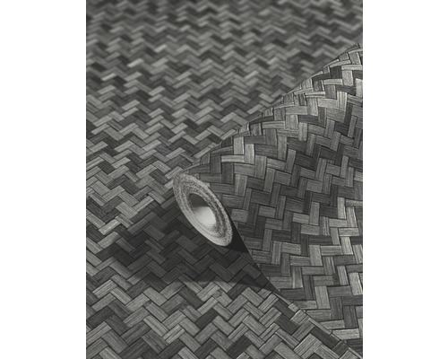 Tapetenrolle mit Flechtmuster