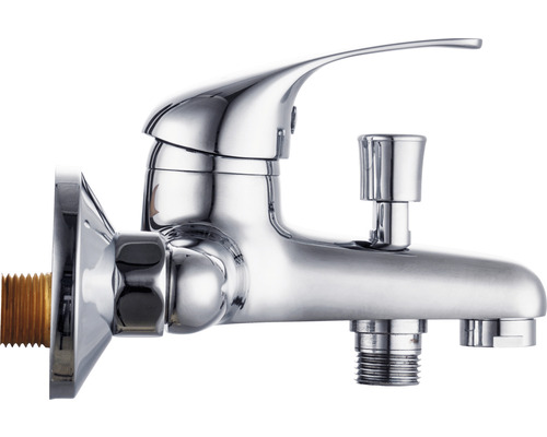 Robinet mural pour salle de bain avec levier