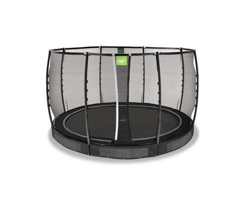 Trampoline de jardin rond avec filet de sécurité