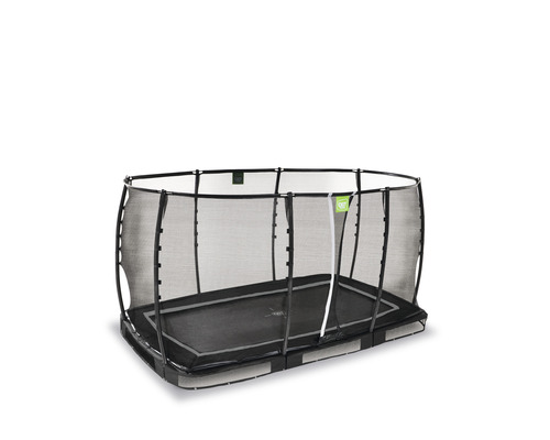 Rechteckiges Gartentrampolin mit Sicherheitsnetz