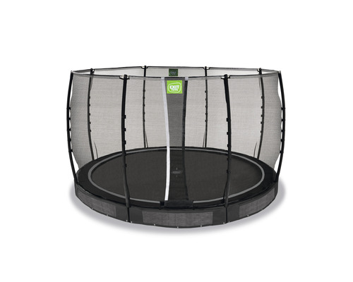 Trampoline de jardin rond avec filet de sécurité