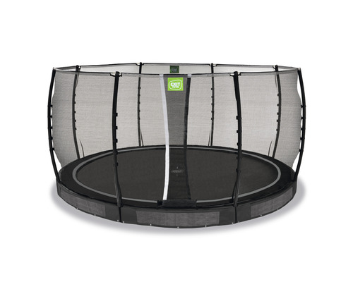 Trampoline ovale avec filet de sécurité pour le jardin