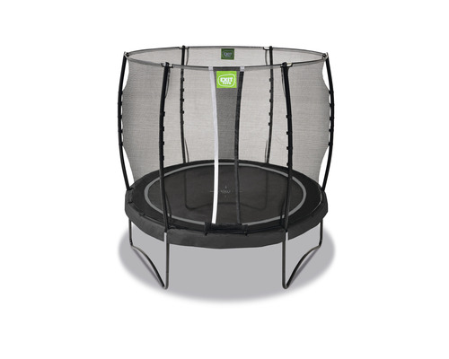Trampoline de jardin rond avec filet de sécurité