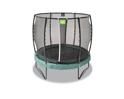 Trampoline de jardin rond avec filet de sécurité